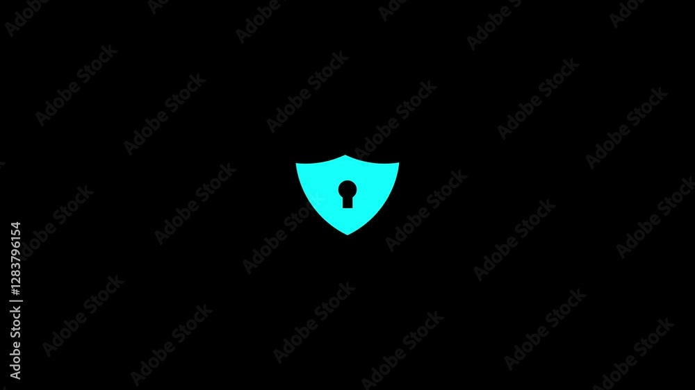 Shield protect icon. HUD circles and Shield Icon of Cyber Security, Digital Data Network Protection. Abstract virtual graphic touch user interface. Digital disruption and information pretection Shield protect icon. HUD circles and Shield Icon of Cyber Security, Digital Data Network Protection. Abstract virtual graphic touch user interface. Digital disruption and information pretection