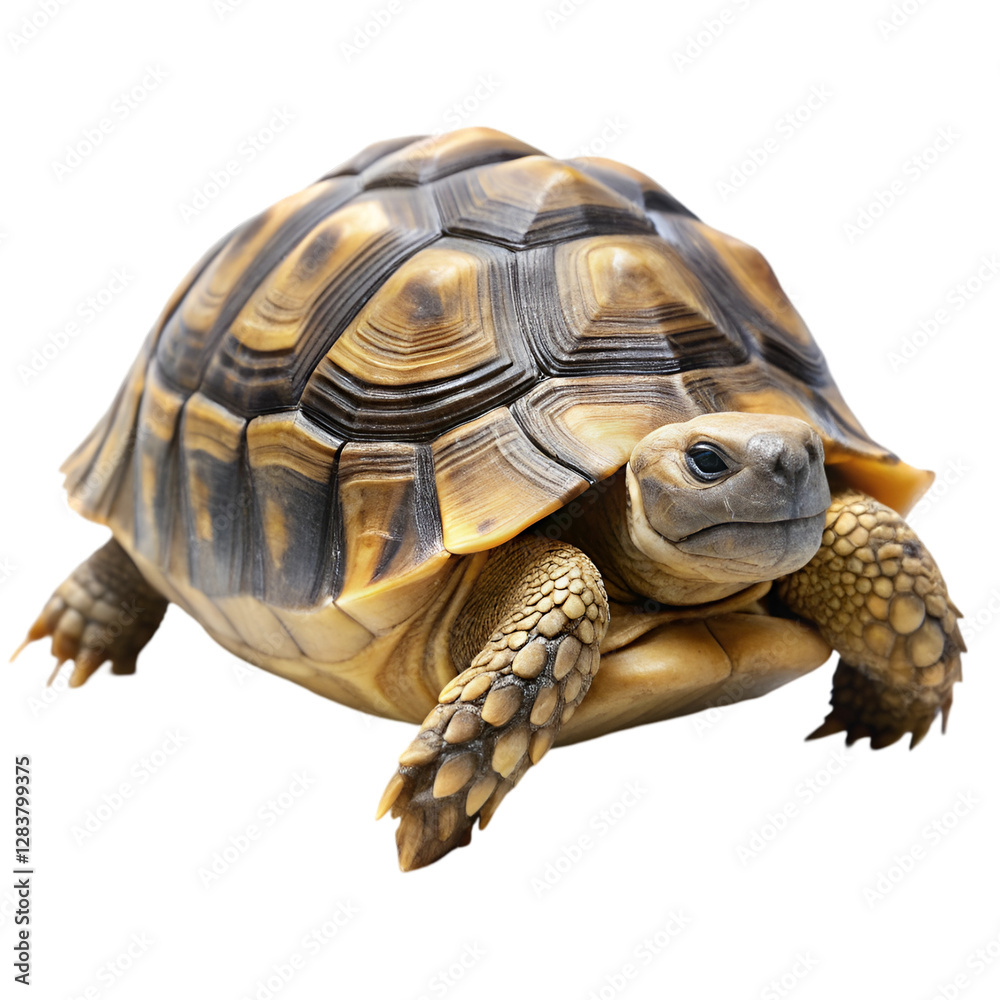 Obraz premium Tortoise isolated on transparent background