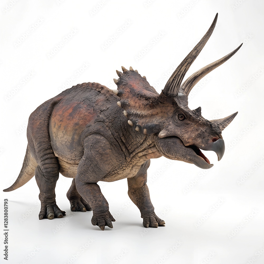 Fototapeta premium dinosaur isolated on white background