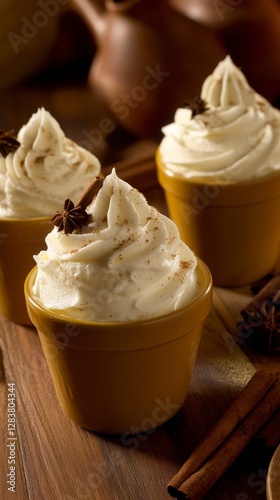 Autumnal Spiced Whipped Cream Dessert: A Cozy Fall Treat