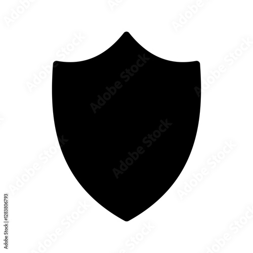 Free Download shield icon color editable on white background - GFXLoad