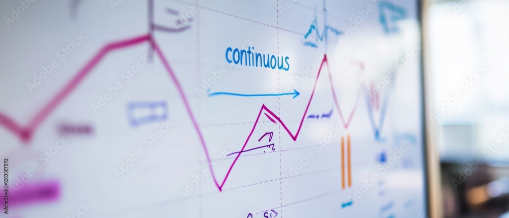 Dynamic graph sketches capture continuous progress and innovation, illustrating an evolving journey in a modern workspace. Dynamic graph sketches capture continuous progress and innovation, illustrating an evolving journey in a modern workspace.