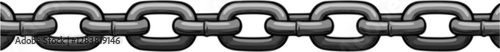 chain illustration hand drawn isolated vector
