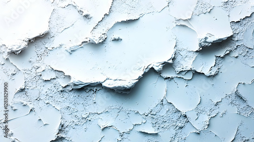 Weathered old wall texture with cracked concrete and peeling paint