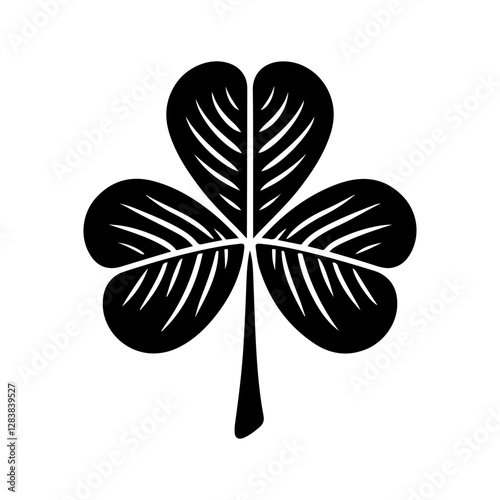 four leaf vector of a st patrick's day