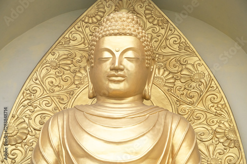 golden buddha in temple