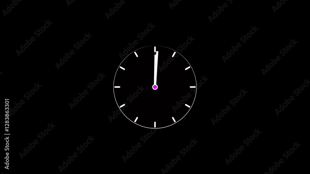 Fast wall clock.Clock spinning, watch animation on transparent background. Analog clock spinning animation. glowing clock animation. loop video animation of timelapse of clock on white background. Fast wall clock.Clock spinning, watch animation on transparent background. Analog clock spinning animation. glowing clock animation. loop video animation of timelapse of clock on white background.