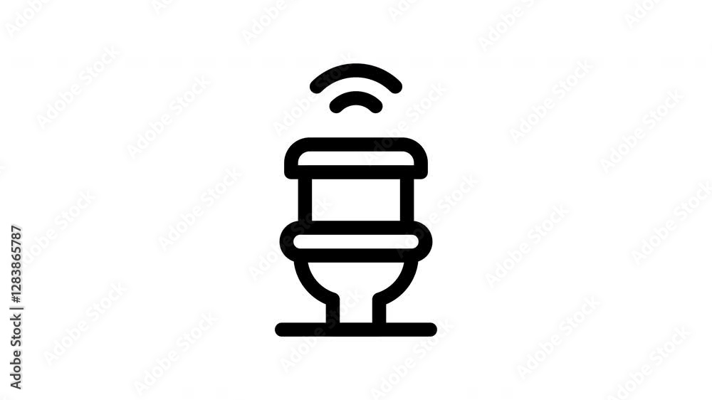 toilet animated icon toilet animated icon