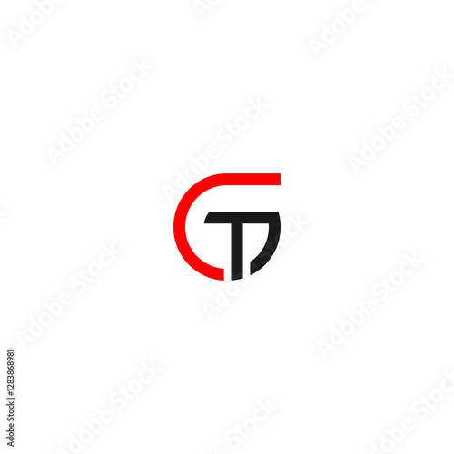 simple and modern letter GT logo design template elements Free Download simple and modern letter GT logo design template elements - GFXLoad