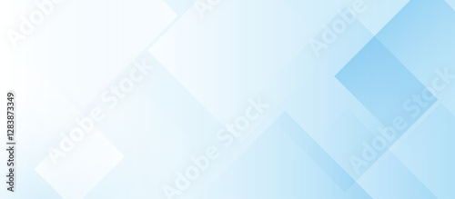 Minimal Light Blue Geometric Abstract Background