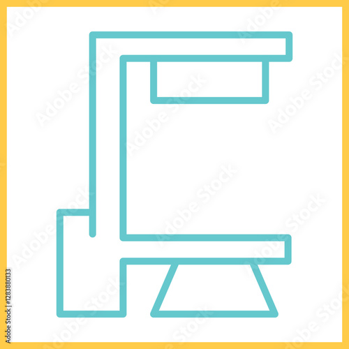 Biotechnology Equipment Icon Design