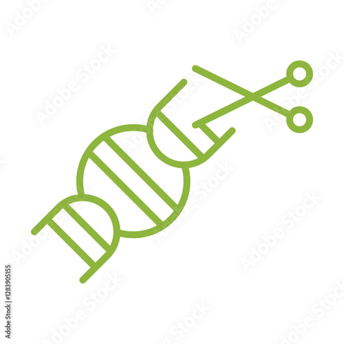 Gene Editing Icon Design