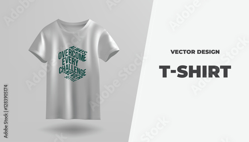 ALWAYS OVERCOME EVERY CHALLENGE NEVER SETTLE  T-shirt creative design using adobe illustrator and your best choice.
