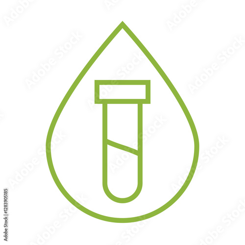 Test Tube Icon Design