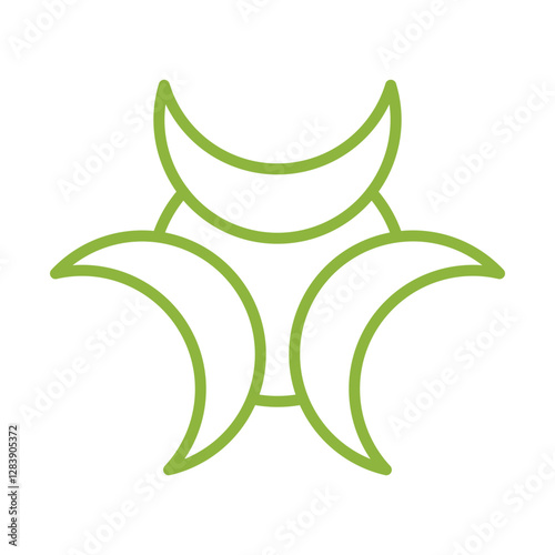 Biohazard Symbol Icon Design