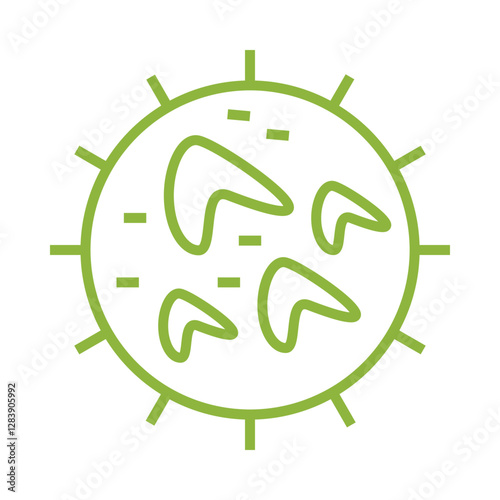 Microorganism Icon Design