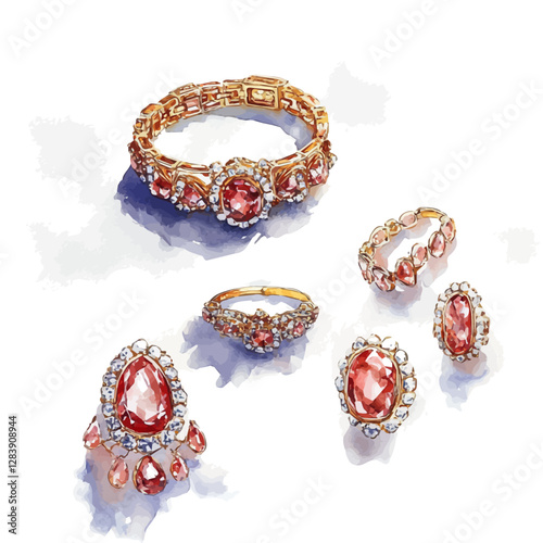 French elegance shines through its jewelry, blending sophistication and artistry.
