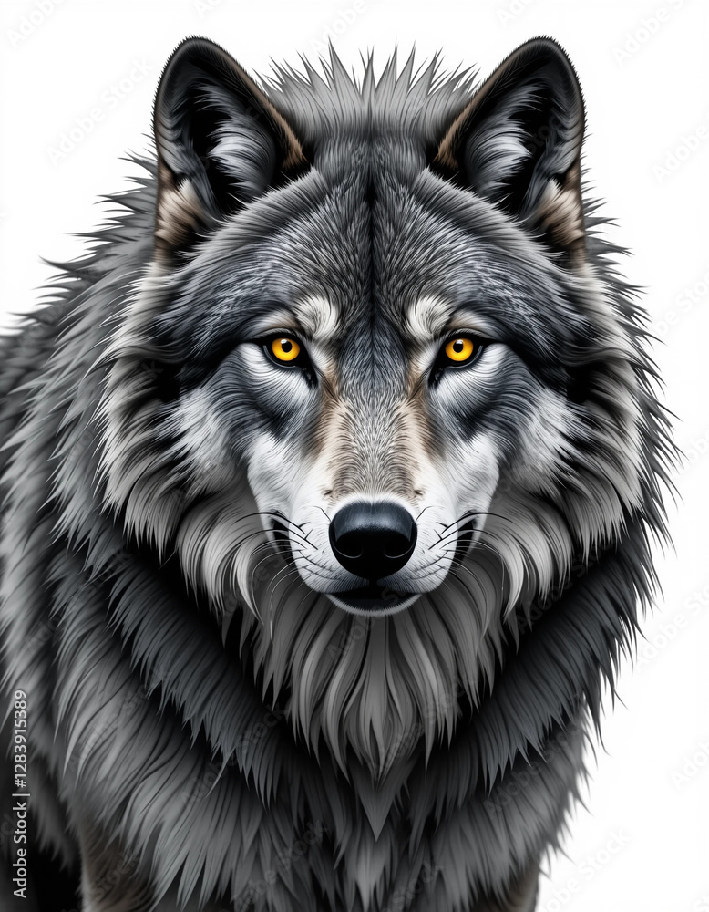 Wild Elegance: The Enchanting Wolf Wild Elegance: The Enchanting Wolf