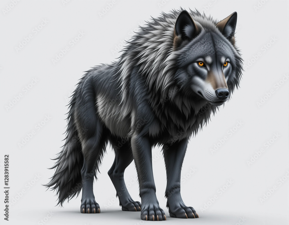 Wild Elegance: The Enchanting Wolf Wild Elegance: The Enchanting Wolf
