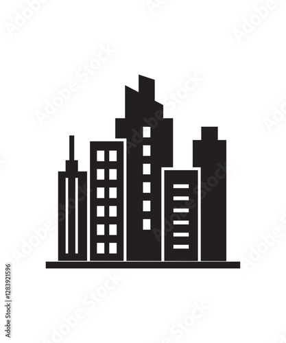 city icon, vector best flat icon.