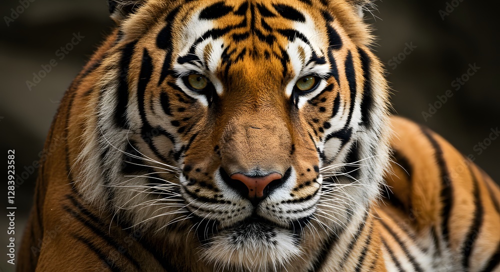 Fototapeta premium Royal Bengal Tiger Close-Up Portrait