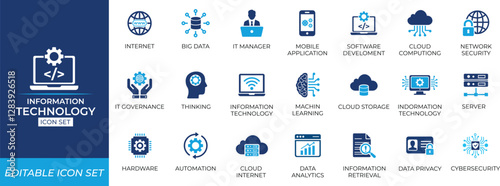 Information Technology icon set
