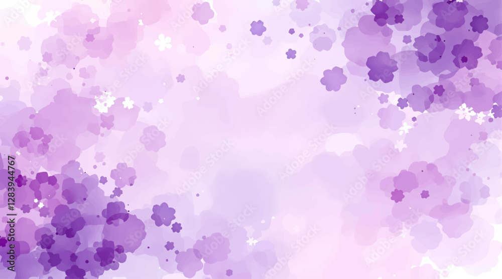 Pink watercolor abstract background. Watercolor purple background, Abstract purple texture.	