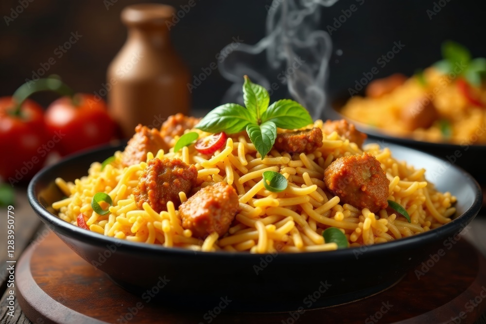 Traditional Indian Chicken Biryani served steaming hot , hot, biryani Traditional Indian Chicken Biryani served steaming hot , hot, biryani