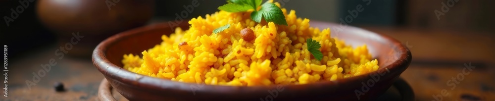Traditional Tamil Pongal Celebration - rice cooked with turmeric and spices in a clay pot on a wooden stovetop , wood stove, rice dish Traditional Tamil Pongal Celebration - rice cooked with turmeric and spices in a clay pot on a wooden stovetop , wood stove, rice dish