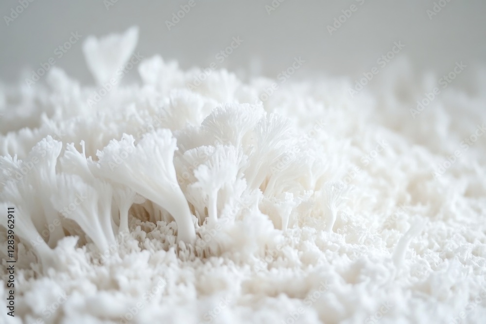 White coral texture close-up in nature