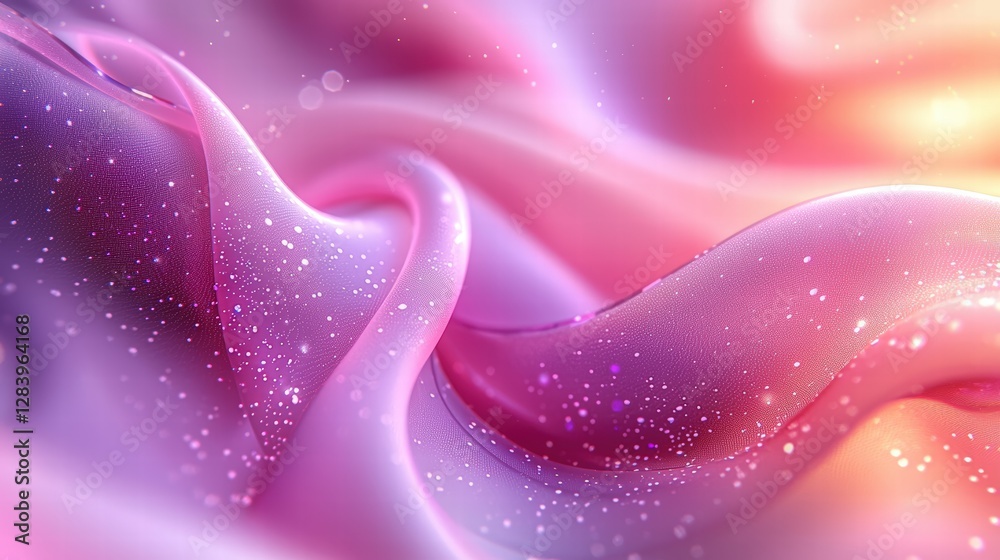 Obraz premium Soft and dreamy pink and purple background with a subtle gradient creating a tranquil atmosphere