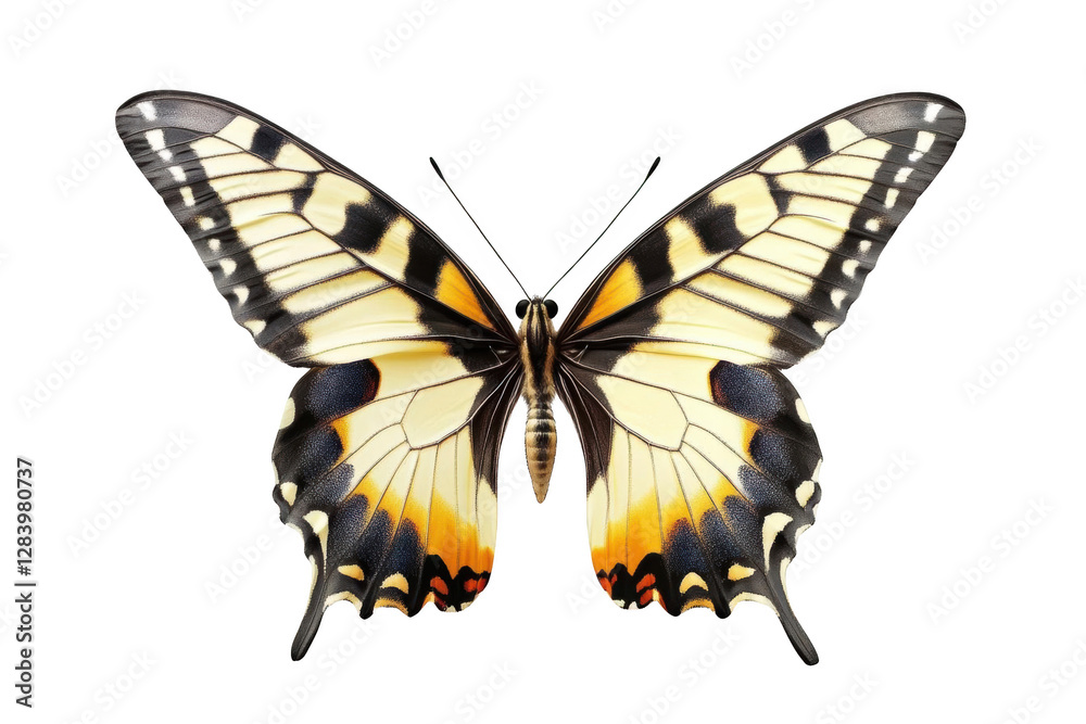Butterfly Wings with Transparent Patterns, Beautiful Insect with Colorful Design and Delicate Features Butterfly Wings with Transparent Patterns, Beautiful Insect with Colorful Design and Delicate Features
