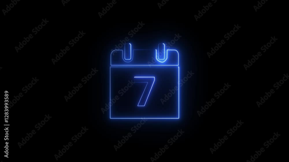 Calendar icon - day 07 animation Loma matte with
neon transparent background 4K appointment, business meting day, important date, Timetable. time management, organize meeting. Planning strategy. Calendar icon - day 07 animation Loma matte with
neon transparent background 4K appointment, business meting day, important date, Timetable. time management, organize meeting. Planning strategy.
