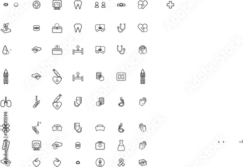 Print ,icon,medicine