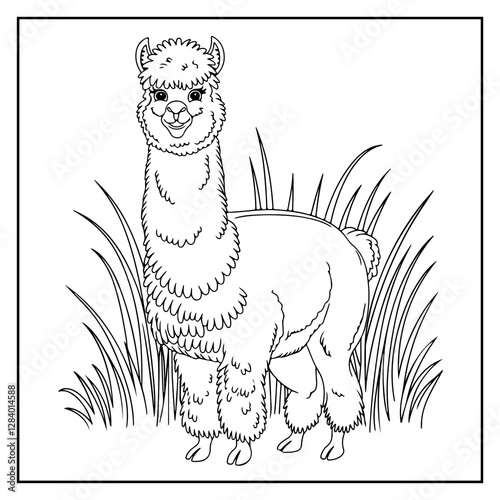 Cozy Farm Animals Bold and Easy Coloring Book For Kids and Adults

