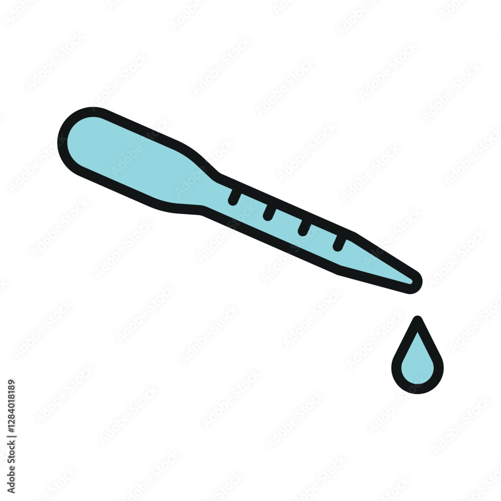Pipettes icon designed with a precise flair, offering a professional look for projects Pipettes icon designed with a precise flair, offering a professional look for projects
