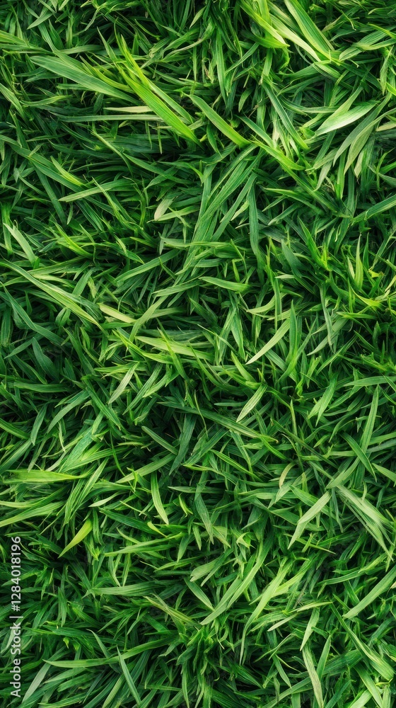Vibrant green grass fills the entire view from above showcasing a lush lawn texture ideal for outdoor settings. The rich color adds a fresh and organic feel providing space for overlays or text Vibrant green grass fills the entire view from above showcasing a lush lawn texture ideal for outdoor settings. The rich color adds a fresh and organic feel providing space for overlays or text