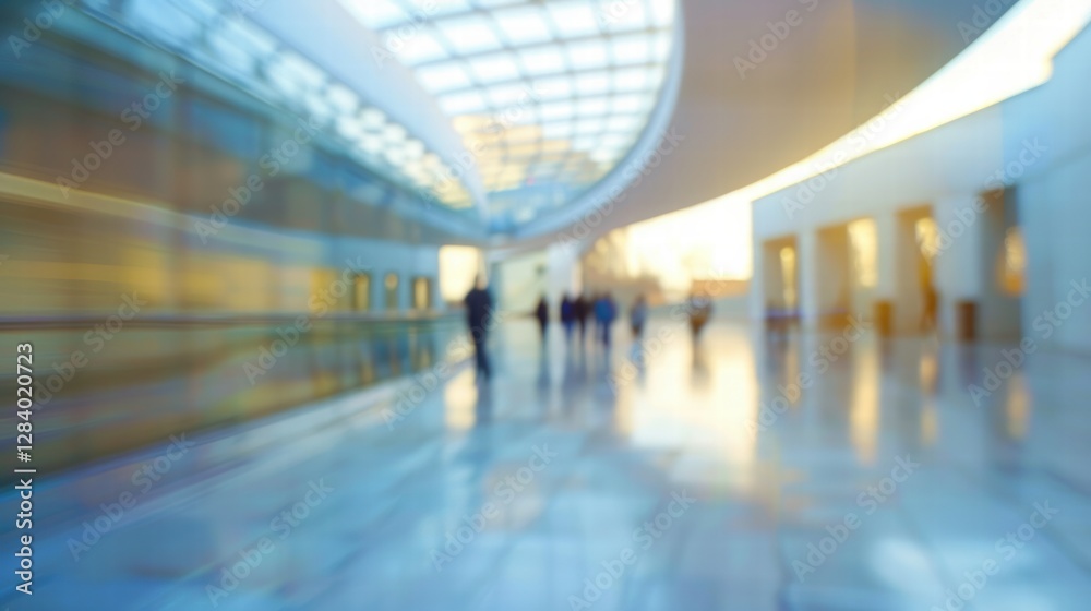 Abstract blurred museum background with artistic lighting and soft focus. Abstract blurred museum background with artistic lighting and soft focus.
