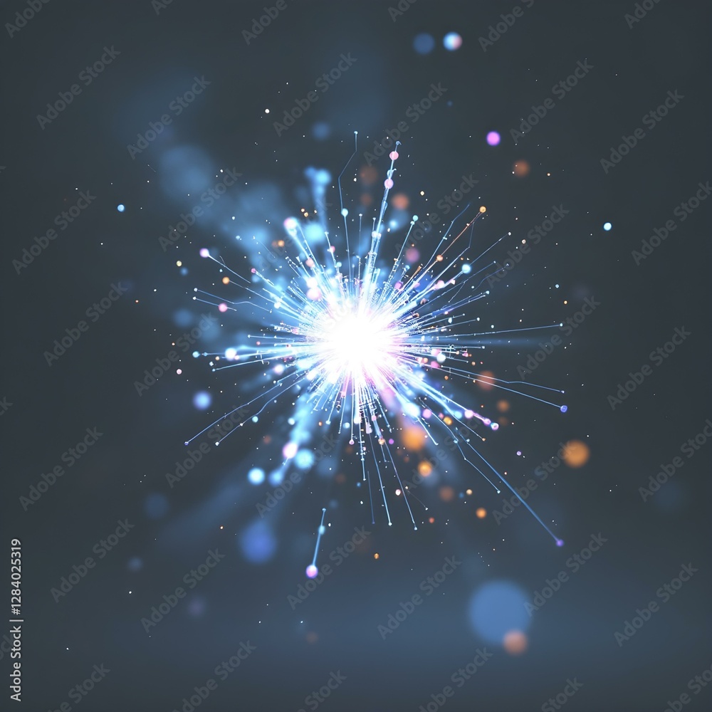 Explosive Particle Cloud