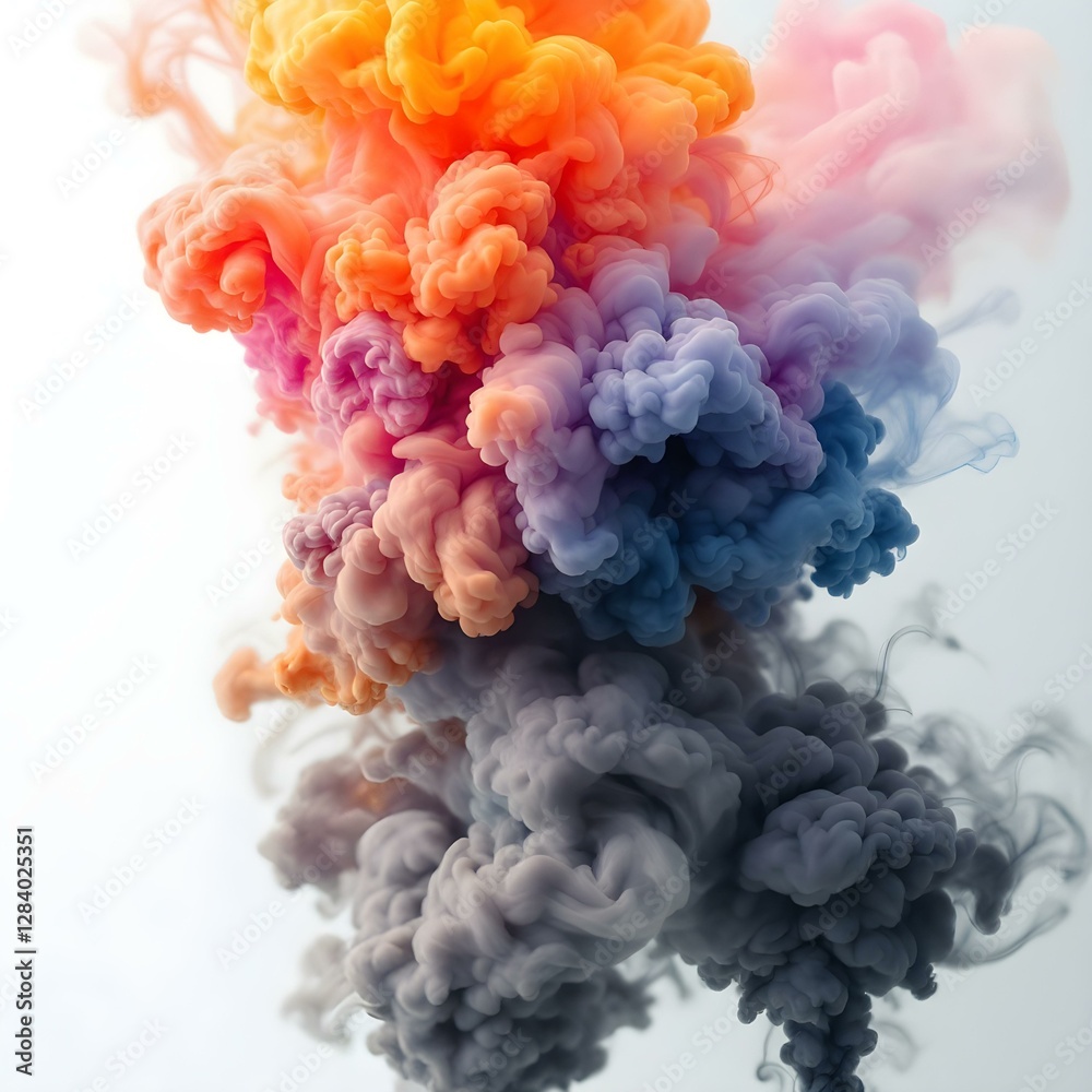 Colorful Smoke Cloud