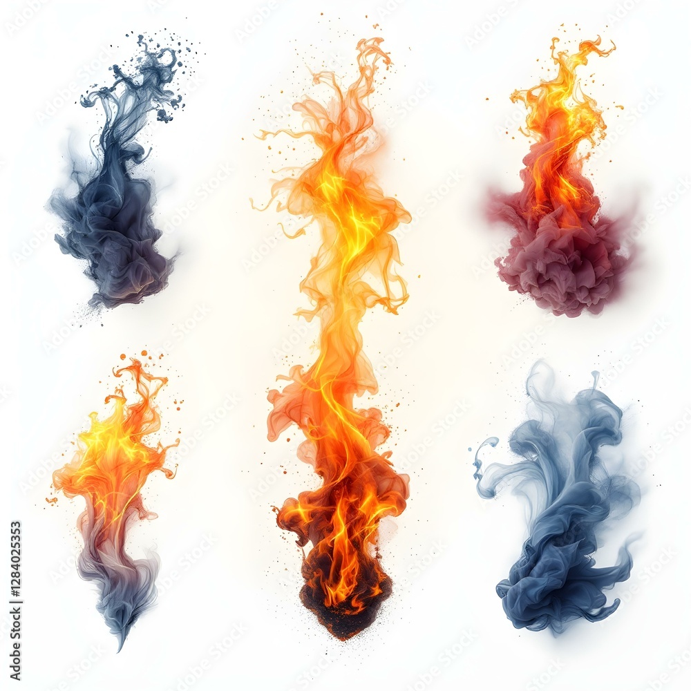 - "Fire and Smoke Effects: A Comprehensive Collection