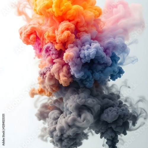 Colorful Smoke Cloud
