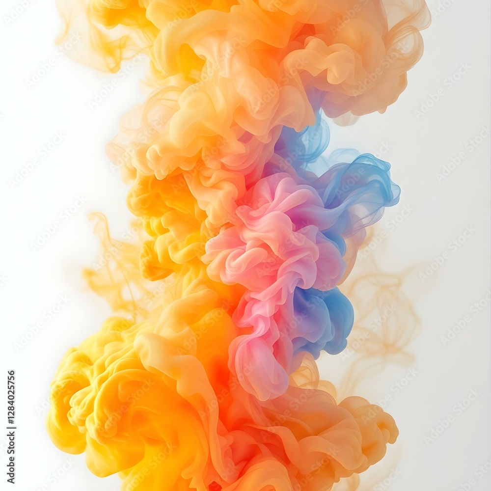 Colorful Smoke Formation