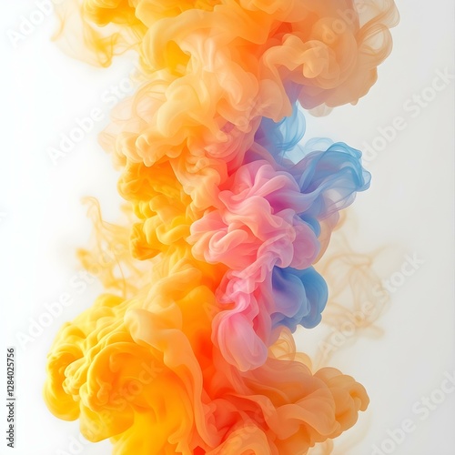 Colorful Smoke Formation