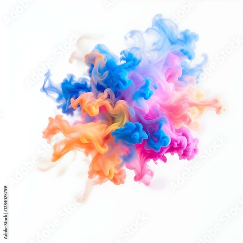 Colorful Smoke Explosion