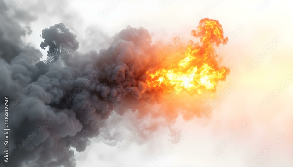 Fire and Smoke Explosion