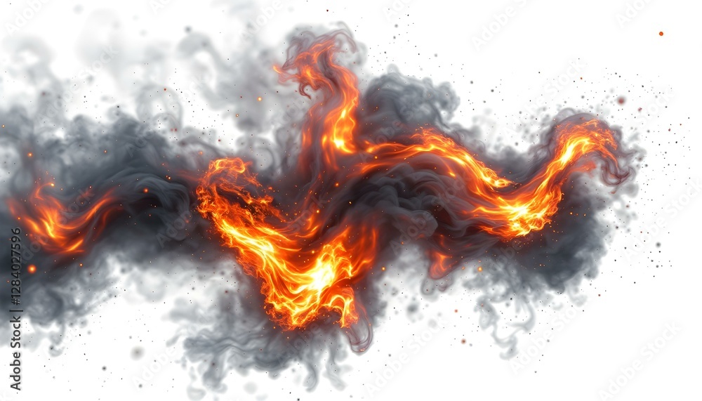 Fire and Smoke Explosion