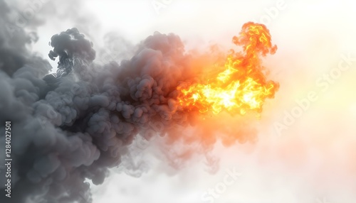Fire and Smoke Explosion