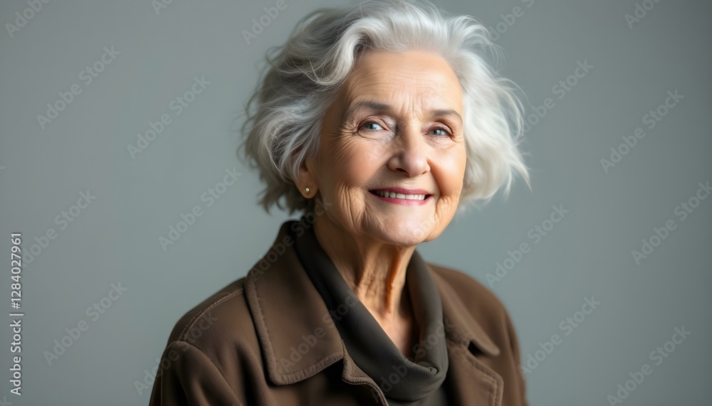 Ageless Elegance: A Portrait of Serenity