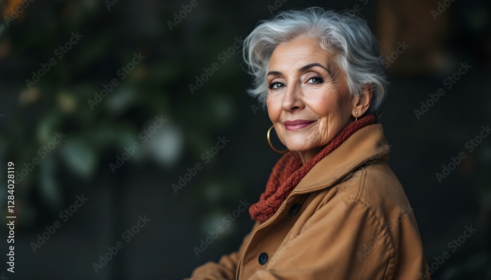 Aged Grace: A Portrait of Serenity